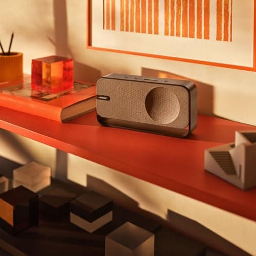 Bose SoundLink Home Speaker, Premium, Portable and Wireless Bluetooth Bookshelf Speaker, Up to 9 Hours Battery Life, Cool Grey — view 2