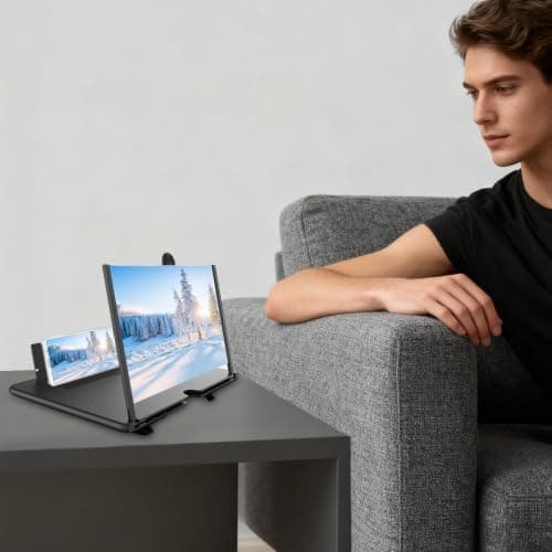 Phone Magnifier 3D HD Desktop Expanders — view 3