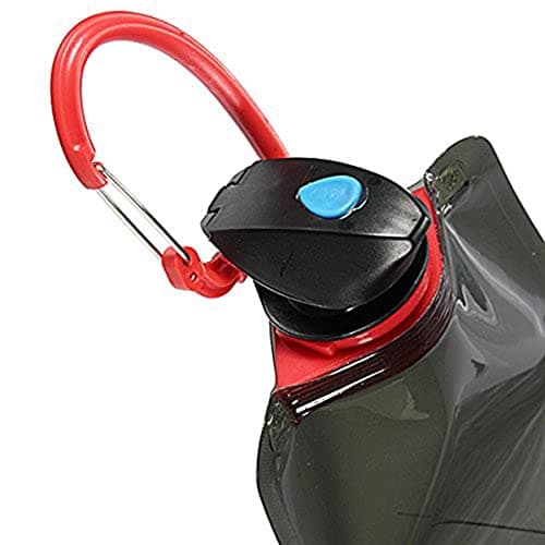 Rdjumpdjo 4Pc 700 ML Foldable Reusable Water Bag Drink Bottle Free Bicycle Bottle Black — view 3