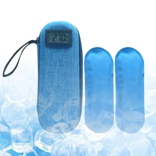 In-sulin Cooler Travel Case Approved Refrigerated Medi-cine Cooler