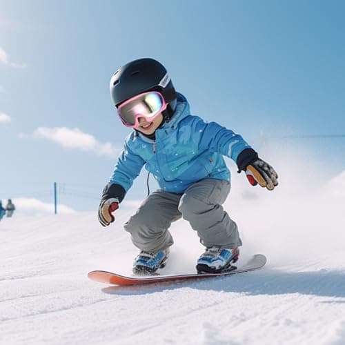 Snowboard Goggles For Kids, Kids Ski Goggles 3-10 Anti Fog, 100% UV Protection, Wind Resistance, Anti-Glare Lenses, Snow Glasses Helmet Compatible, For Skiing Snowboarding Other Winter Sports — view 4