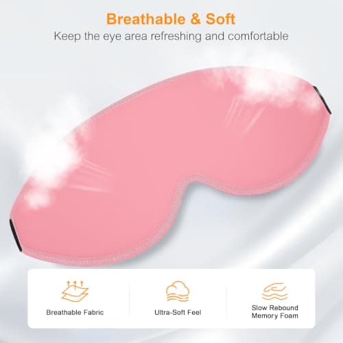 Gritin 2026 Gen 2 Sleep Mask-100% Blackout Eye Sleeping Mask for Women&Men — view 5