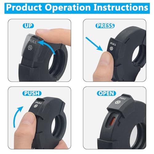 Hoembpn Motorcycle USB Charger Socket 18W QC3.0+30W PD Fast Charging — view 5