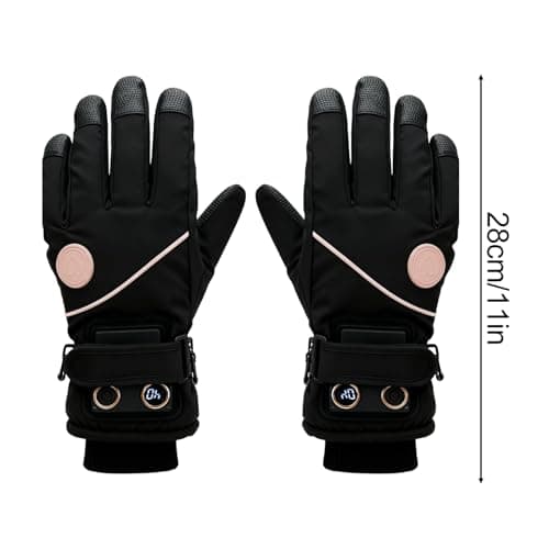 Genérico Electric Thermal Mitts – Finger Adjustment, Optimum Comfort Thanks to Battery , Durable Travel Accessory, Durable Winter Clothes for the — view 6