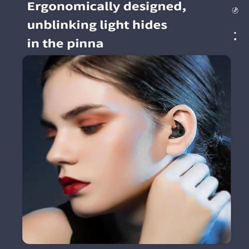 Bluetooth Earbuds,Wireless Sleep Ear buds Invisible - Bluetooth 5.3 Mini Sleeping Earbuds for Side Sleepers Small Ears Canal,Discreet in-Ear Tiny Earphones Women Men for Work Driving Running Workout — view 6