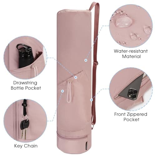 sportsnew Yoga Mat Bag Full Zip Pilates Bag with Adjustable Carring Strap — view 3
