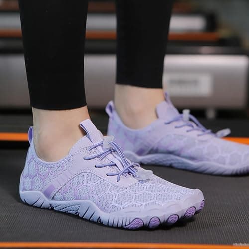 Barefoot Shoes Womens Mens Wide Toe Box Water Shoes Barefoot Trainers Women Men for Walking Running Gym Beach Surf Driving — view 2