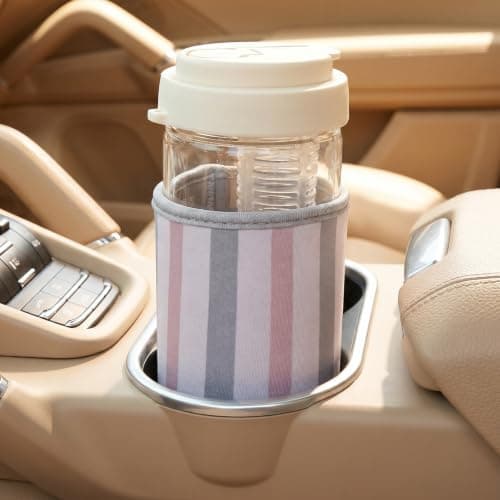 3 PCS Reusable Iced Coffee Sleeve, Iced Cup Sleeves for Drinks,16-32oz — view 5