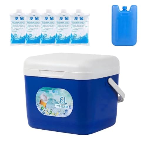 Ice Chest Cooler 6L Long-Lasting Airtight with Handle