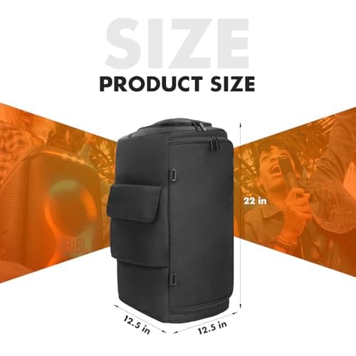 Cover for JBL PartyBox 120/110, Waterproof Dustproof Speaker Travel Bag — view 2