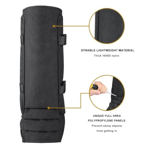 Leg Gaiters 1-Pair Bite-Proof Lightweight Adjustable — view 5