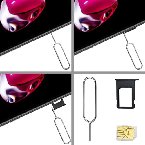 Stainless Steel Sim Card Tray Pin Eject Removal Tool Needle Opener 10 Pack for Smartphones,Mifi, Wireless Hotspot,4G&5G Sim Card Routers. — view 3