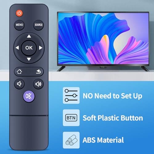 TCNOUMT Replacement Remote Control fit for WiMiUS S27 Portable Projector — view 5