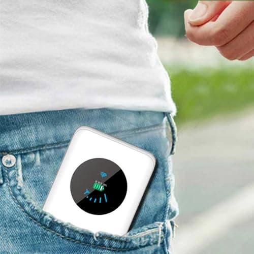 Akfldms WiFi Router 4G LTE 150Mbps MIFI Pocket 4G Router RJ45 Port Car Mobile Broadband Hotspot WiFi Modem — view 5