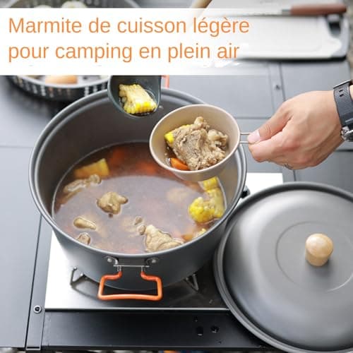 Camping Pots For Kitchen Outdoor Camping Pot 7.5L For — view 2