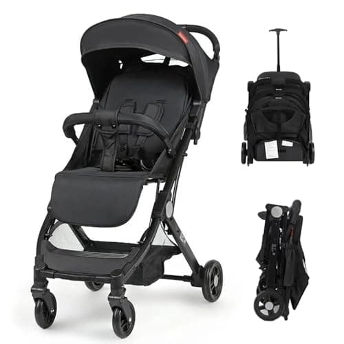 Blendra Baby Stroller FoldableTravel Pram Pushchair with Adjustable Seat