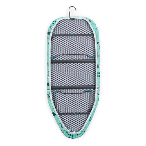 Beldray LA023735SEW Small Tabletop Ironing Board - 73 x31cm, Sewing Accessory Print, 100% Cotton Cover For Smooth Pressing, Foldable Legs, Lightweight For Travel, Easy Storage In Small Spaces — view 5