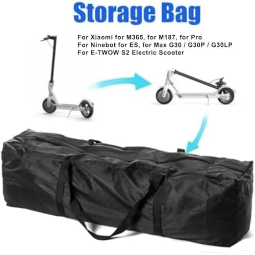 Large 125x45cm Electric Scooter Bag Black Foldable — view 3