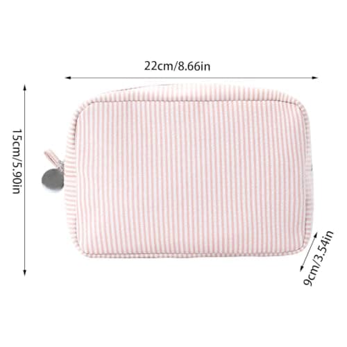 Travel Cosmetic Bags for Women Travel Case Pouch Zipper Aesthetic — view 5