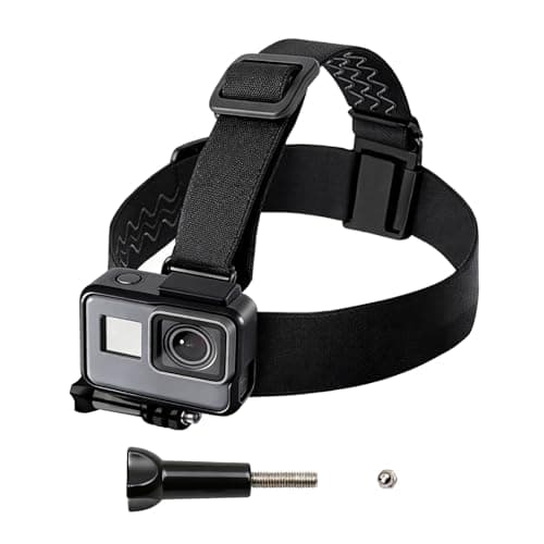 Head Strap Mount for GoPro Hero 13/12/11/10/9/8/7/6/5/4 Session 3+/3/2/1