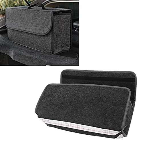 YWBL-WH Car Trunk Organizer Felt Storage Box, Foldable — view 2
