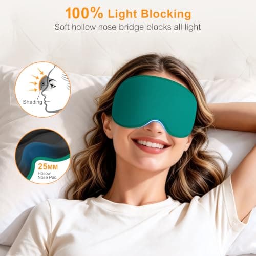 Gritin 2026 Gen 2 Sleep Mask-100% Blackout Eye Sleeping Mask for Women&Men — view 2