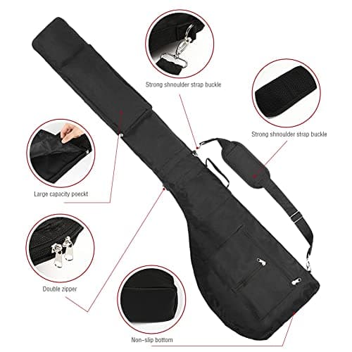 Number-one Golf Club Bag, Portable Foldable Golf Club Travel Bag for 8-10 Golf Clubs, Waterproof Mini Carry Golf Bags for Women, Men — view 4