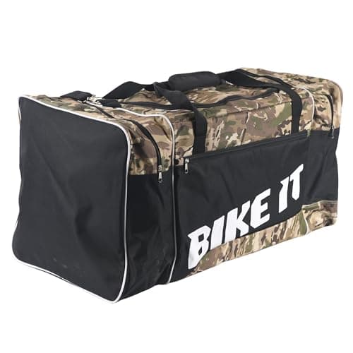 Bike It Luggage Kit Bag 128L Motorcycle Motocross Gear Bag Large 128 Litre Capacity - Camo — view 2