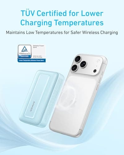 Anker Zolo Magnetic Power Bank,10,000mAh Magsafe Portable Charger — view 4