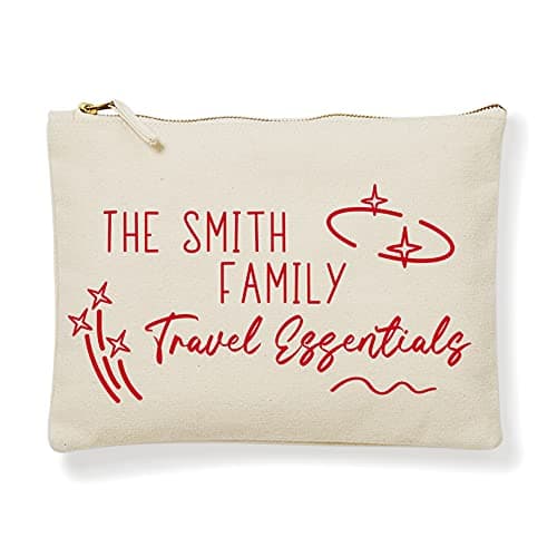Personalised Travel Wallet - Travel Essentials - Travel Document Holder - Family Travel Wallet - Honeymoon Gift — view 2