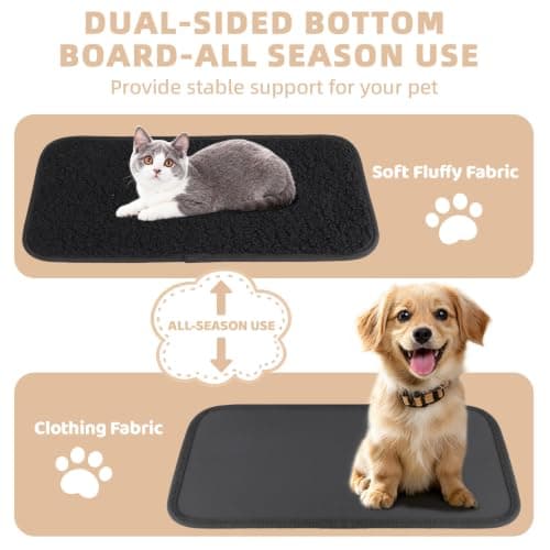 Dog Purse Carrier for Small Dogs, Soft Cat Carrier Tote Bag with Pockets, Portable Lightweight Pet Carrier for Puppies Kittens Rabbits Up to 11 lbs Ideal for Shopping Outdoor Walking Travel — view 3