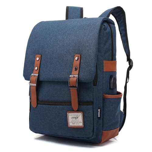 HASAGEI Backpack Vintage Unisex Rucksack Daypack Casual School Travel Laptop Tablet Bags