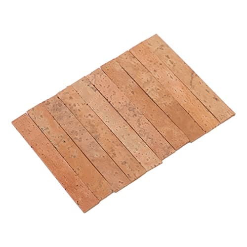 10Pcs Premium Cork Sheet for Clarinet and Saxophone, Music Instrument Joint Repair Kit, Wood Colour,Wind instrument accessories — view 2