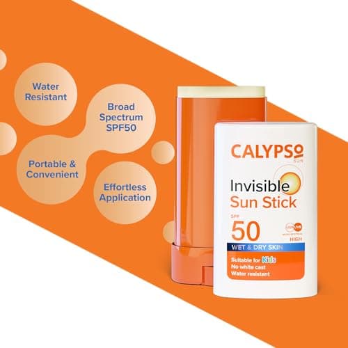 Calypso Invisible Sun Stick, SPF50 Sun Protection for Wet and Dry Skin- 15g — view 4