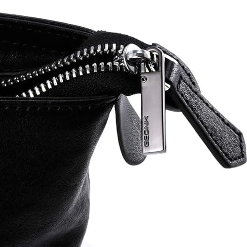 Zipper Pull Tab Replacement Metal Zipper Handle Mend Fixer Easy Use Backpack Zippers Extender Handle Mend Fixer Repair for Suitcase (Black) — view 5