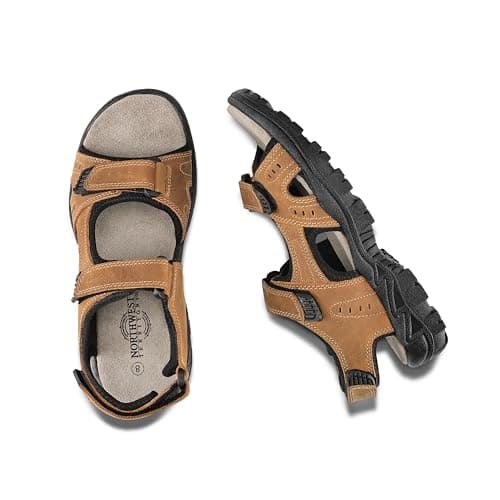 Northwest Territory Windsor Men's Leather Walking Sandals — view 3