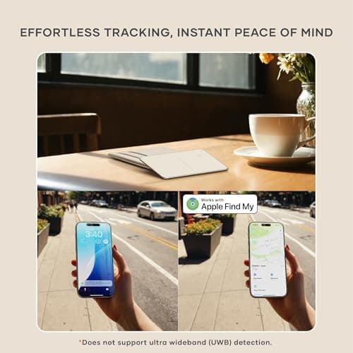 SATECHI FindAll™ Wallet Card, Find My Compatible for iPhone & iPad, Sand — view 3