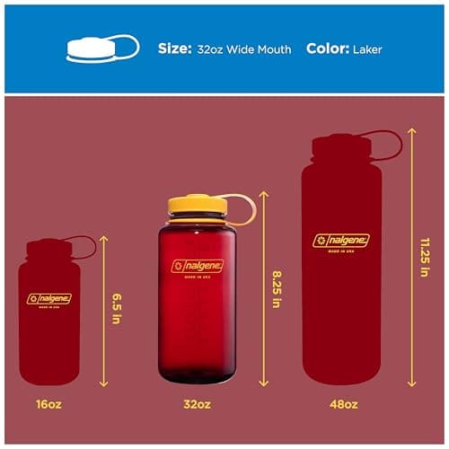 Nalgene Water Bottle 'WH Sustain' – 1 Litre Laker — view 5