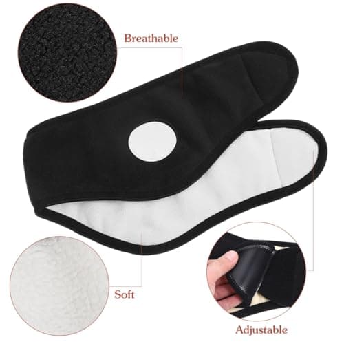 CALLARON Sleep Ear Muffs with Earplugs, Adjustable Soft Ear Covers — view 3