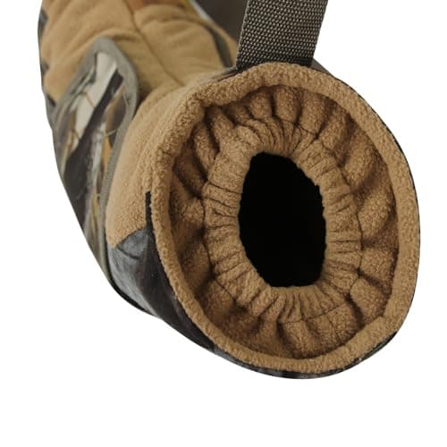 Men’s Camo Shaped Hand Muf, Zipper Hand Warmers with Viewing Window Design, Insulated Warmer, Outdoor Hunting Camouflage Hand Muf — view 3
