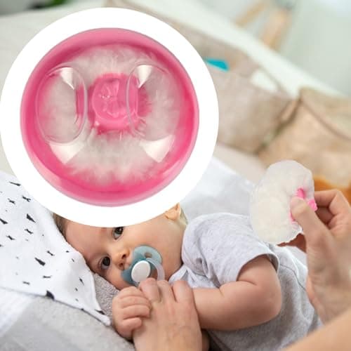 Powder Case with Puff,Baby After-Bath Powder Dispensor Case with Puff | Secure Closure Post-Shower Bath Care Travel Must Have for Women Kids Children Toddler — view 3