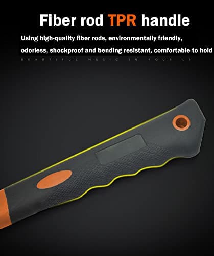 Camping Hammer Heavy Duty with Tent Stake Remover, 12" — view 4