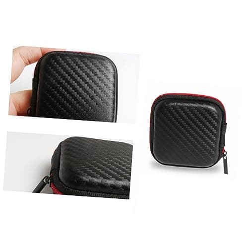 TINEASUR Black Cloth Phone Charger Box for USB Cable Storage and Travel — view 4