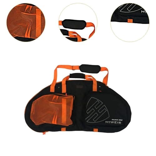 blloocod Balance Bike Bag Scooters Storage Case Kids Scooters Carrying Case Children Balance Bikes Cases Transport Cover Organizer- Orange — view 5