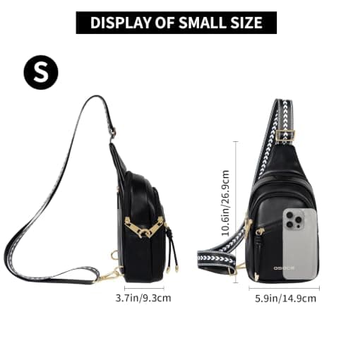 OSOCE Crossbody Bag for Women RFID Blocking Anti-theft Sling Shoulder Bag — view 4