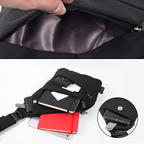 Ovecat Unisex Anti Theft Sash Sling Crossbody Bag — view 2