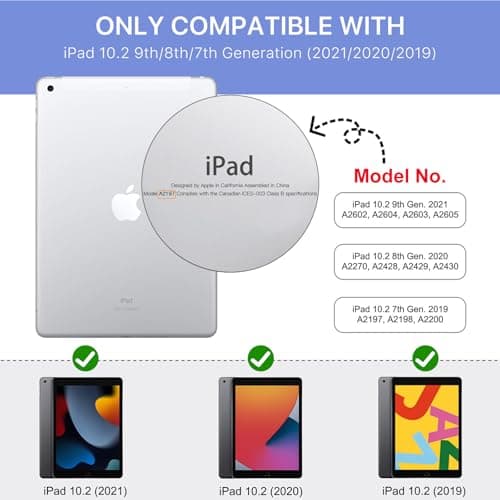 MoKo for iPad 9th/8th/7th Generation Case 10.2-Inch 2021/2020/2019 — view 2