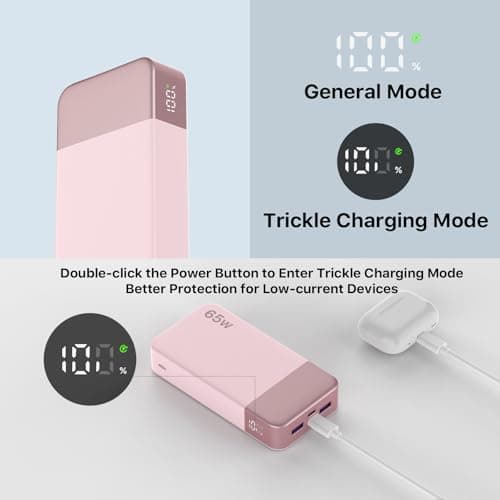 NOBIS Portable Charger 20000mAh 65W Power Bank Fast Charging — view 5