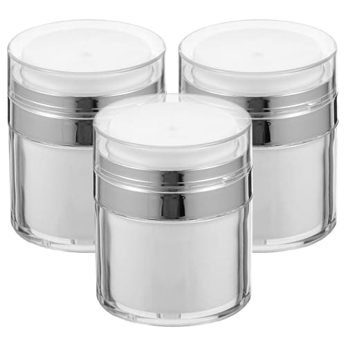 3pcs Ml Airless Pump Cream Bottle for Lotion and Moisturiser