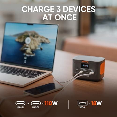 Jackery Explorer 100 Plus, 99Wh & 31000mAh LiFePO4 Portable Power Station — view 6
